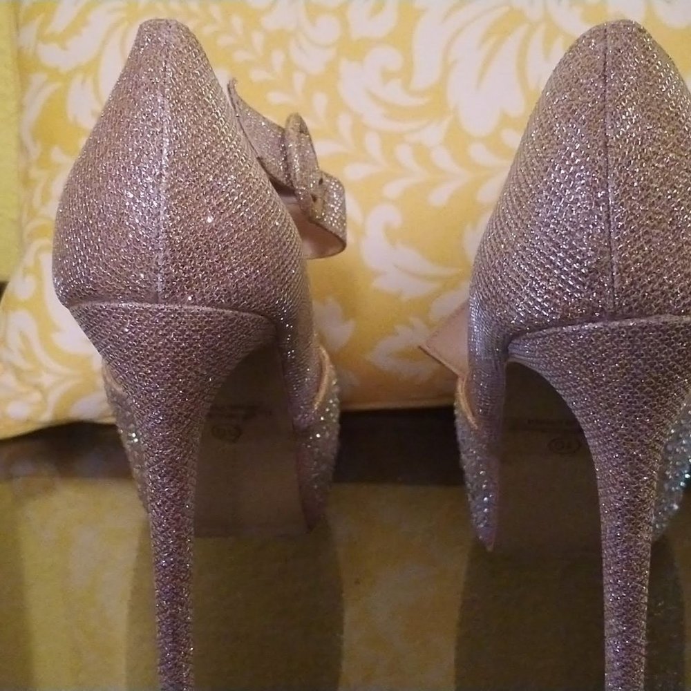 Size 10 Rhinestone Platforms - Picture 2 of 6